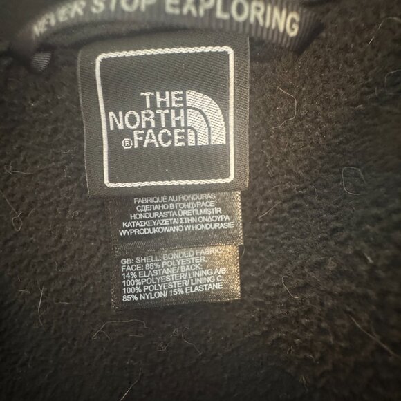 The North Face Black Windwall Soft Shell Jacket Large - Picture 8 of 10